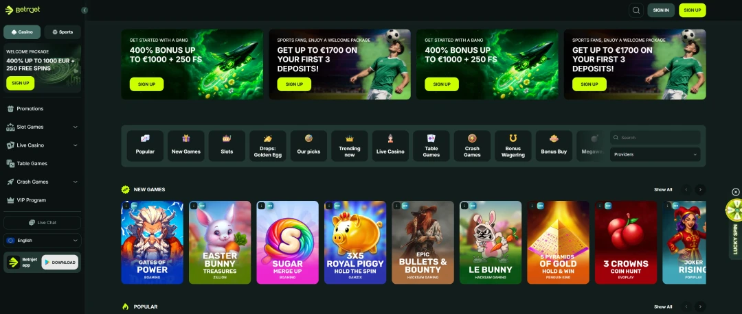 betnjet casino